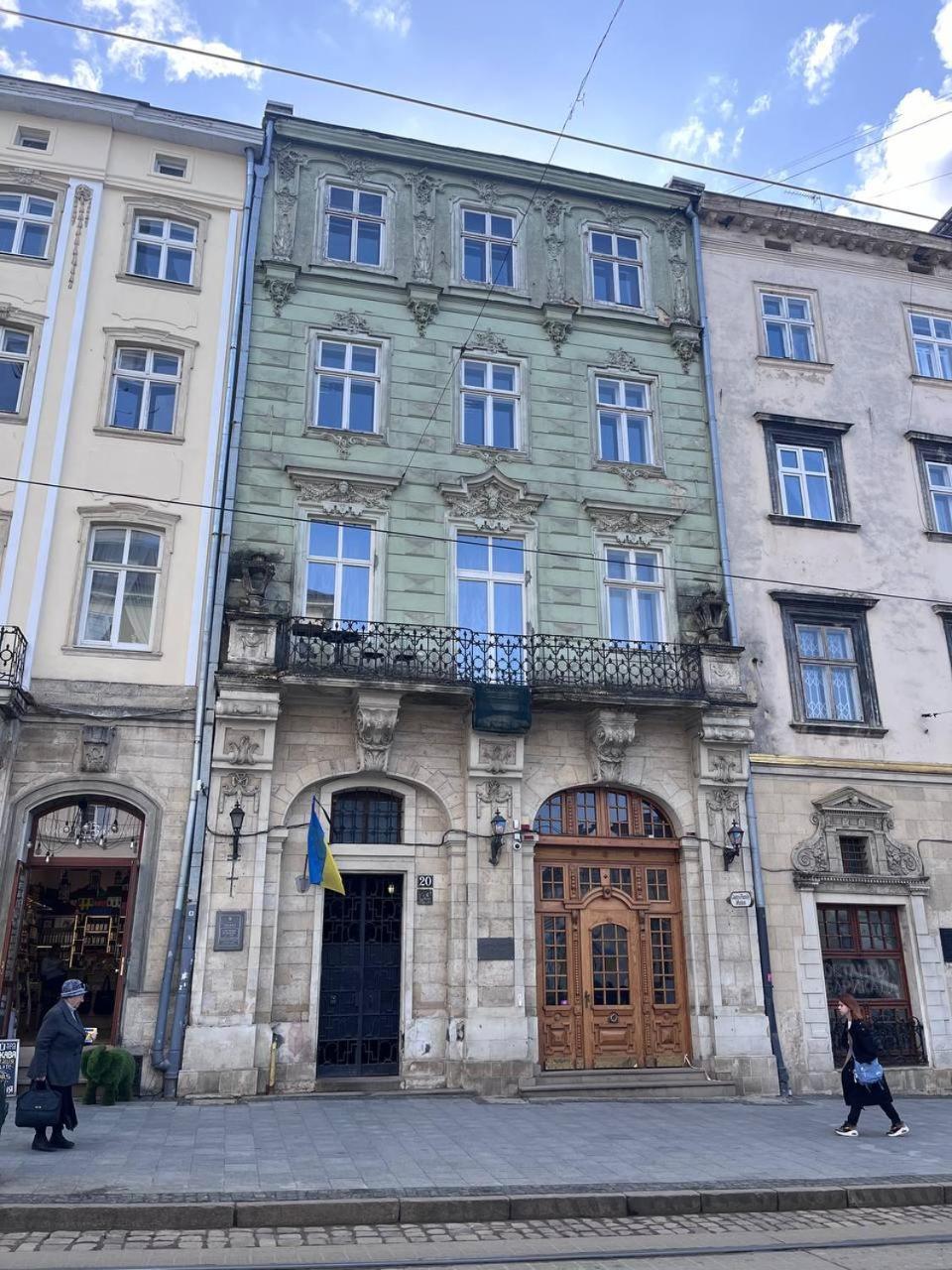 Апартаменти На Площі Ринок, 20 Leópolis Exterior foto